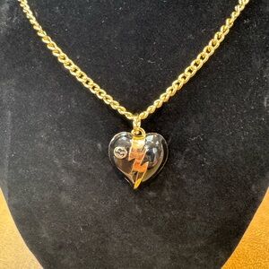 Upcycled charm necklace